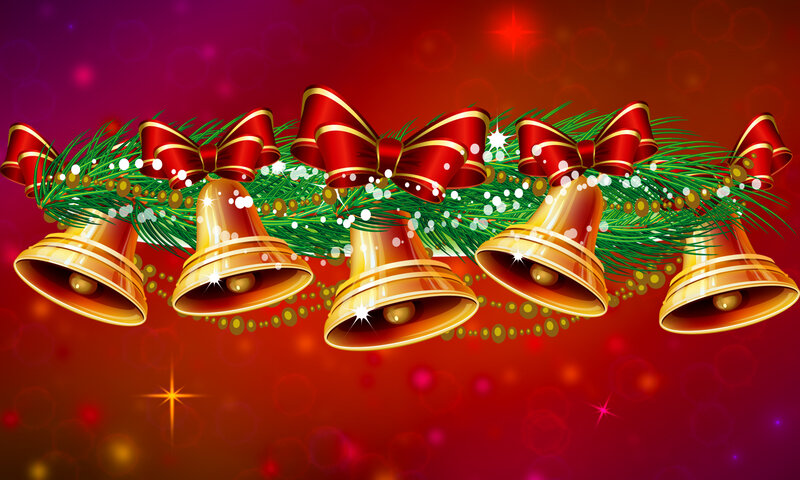 Golden Bells on Garland