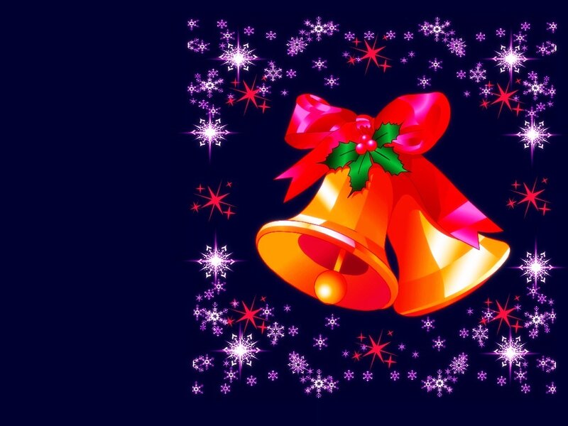 Golden Bells with Bow