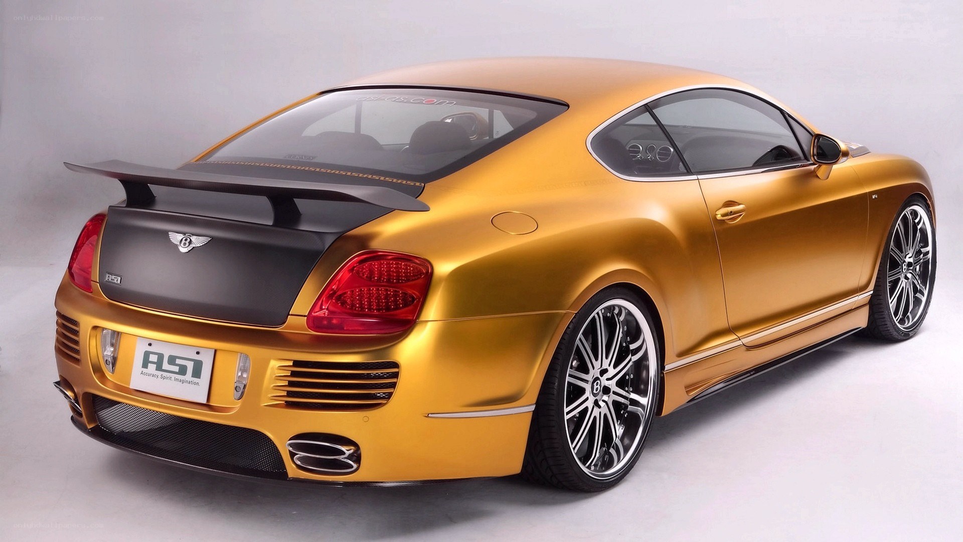 golden bentley coupe
