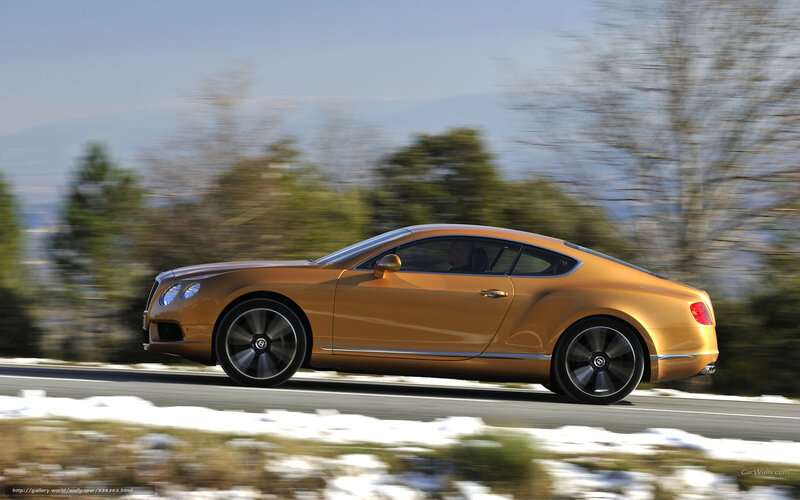 Golden Bentley Coupe — Gold, Dynamic