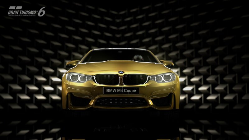 Golden BMW M4 Coupe — Gold