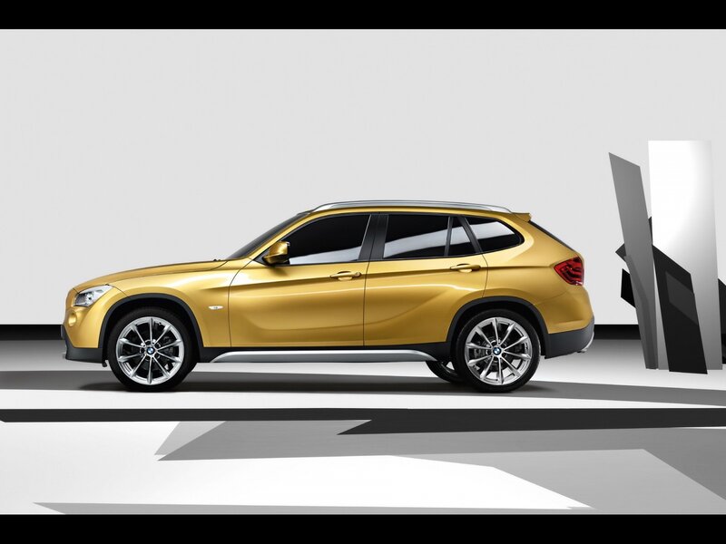 Golden Bmw Suv
