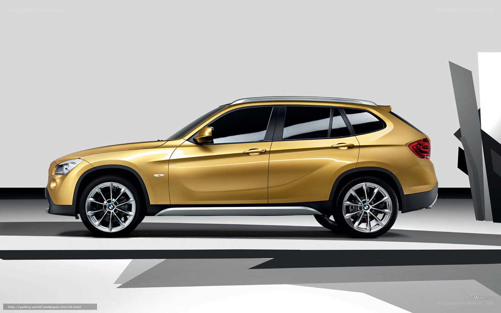 golden bmw x1 suv