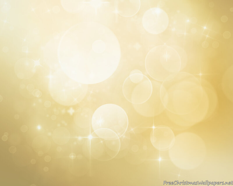Golden Bokeh Background — Gold