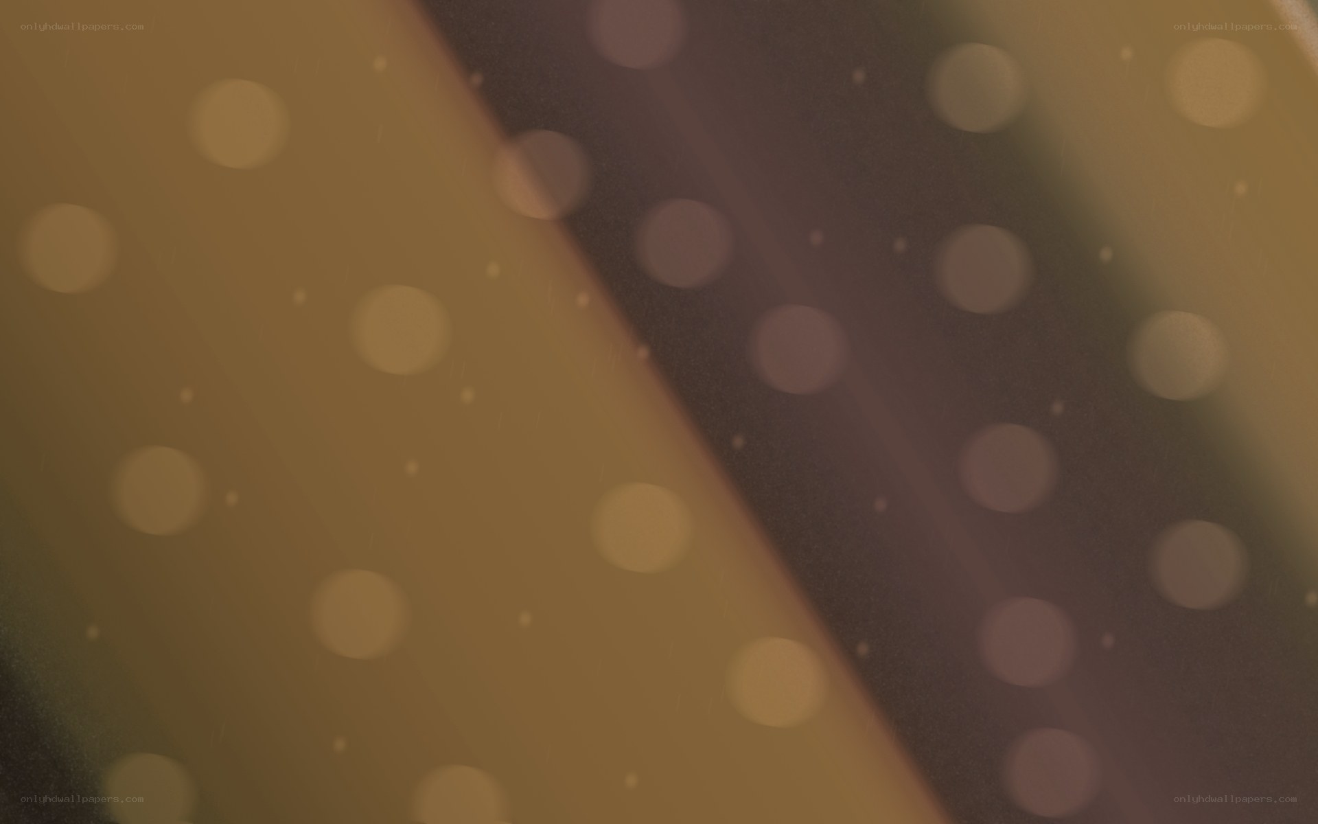 golden bokeh background