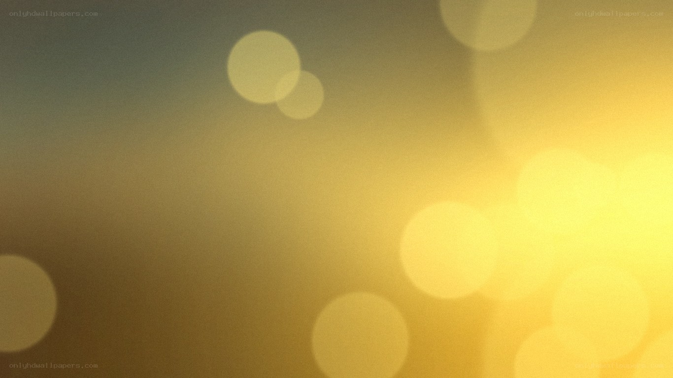golden bokeh lights