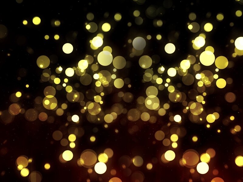 Golden Bokeh Lights — Gold