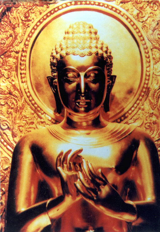 Golden Buddha statue