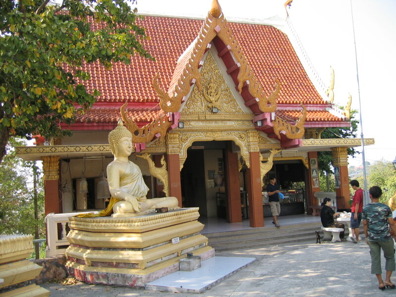 Golden Buddha Statue — Gold, Serene, Afternoon, Photograph, Temple