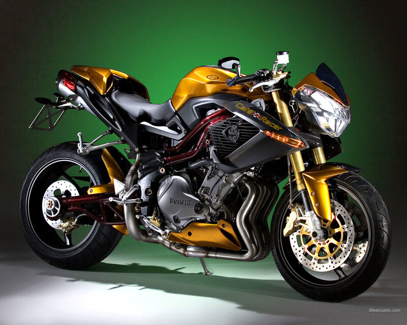 Golden Cafe Racer Motorcycle — Gold, Dramatic, Photograph, Headlight, Exhaust