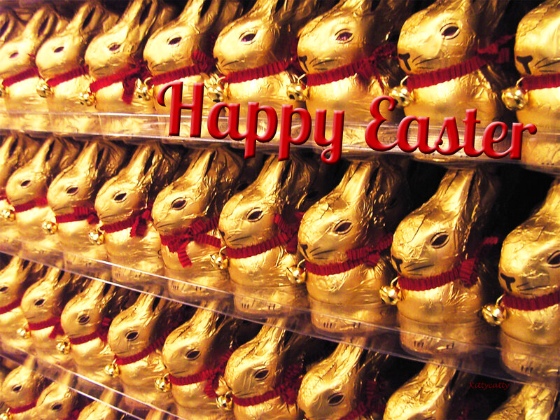 Golden Chocolate Bunnies