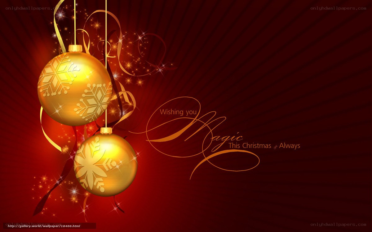 Golden Christmas Ornaments