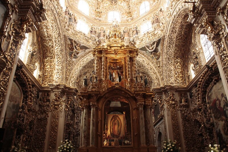 Golden Church Interior