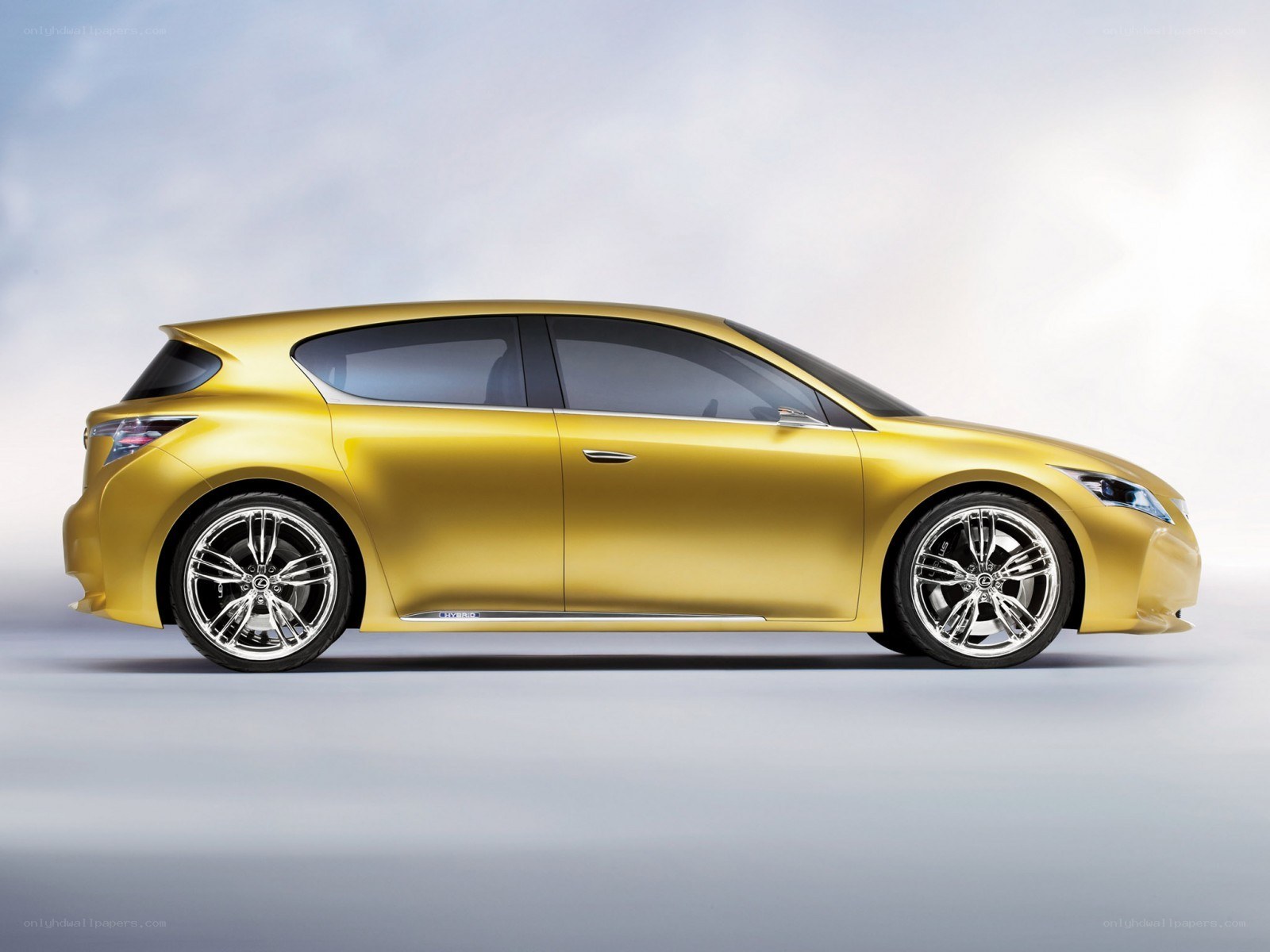 golden concept car