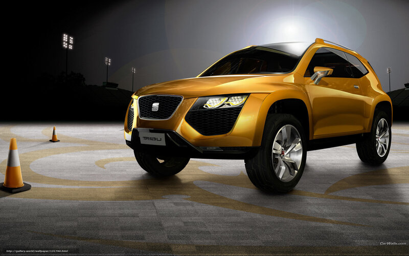 Golden Concept Car — Gold, Dramatic, Night