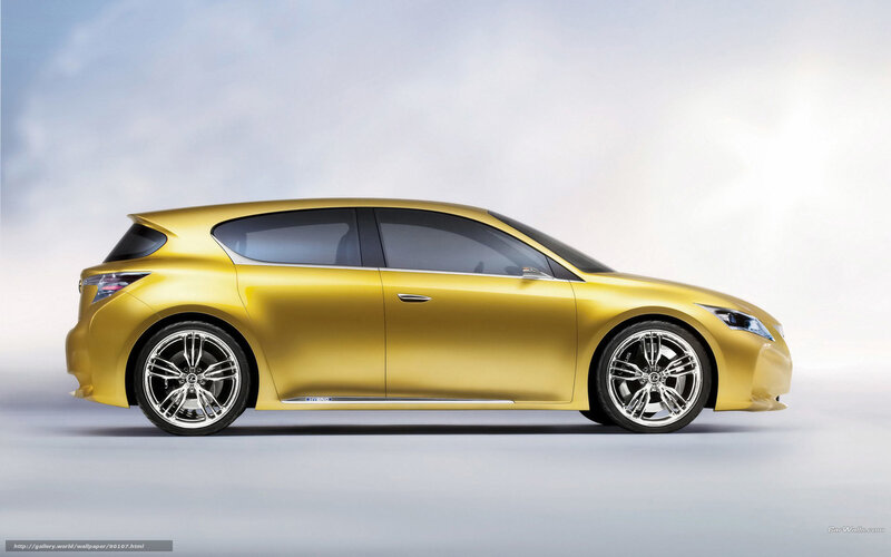 golden concept car