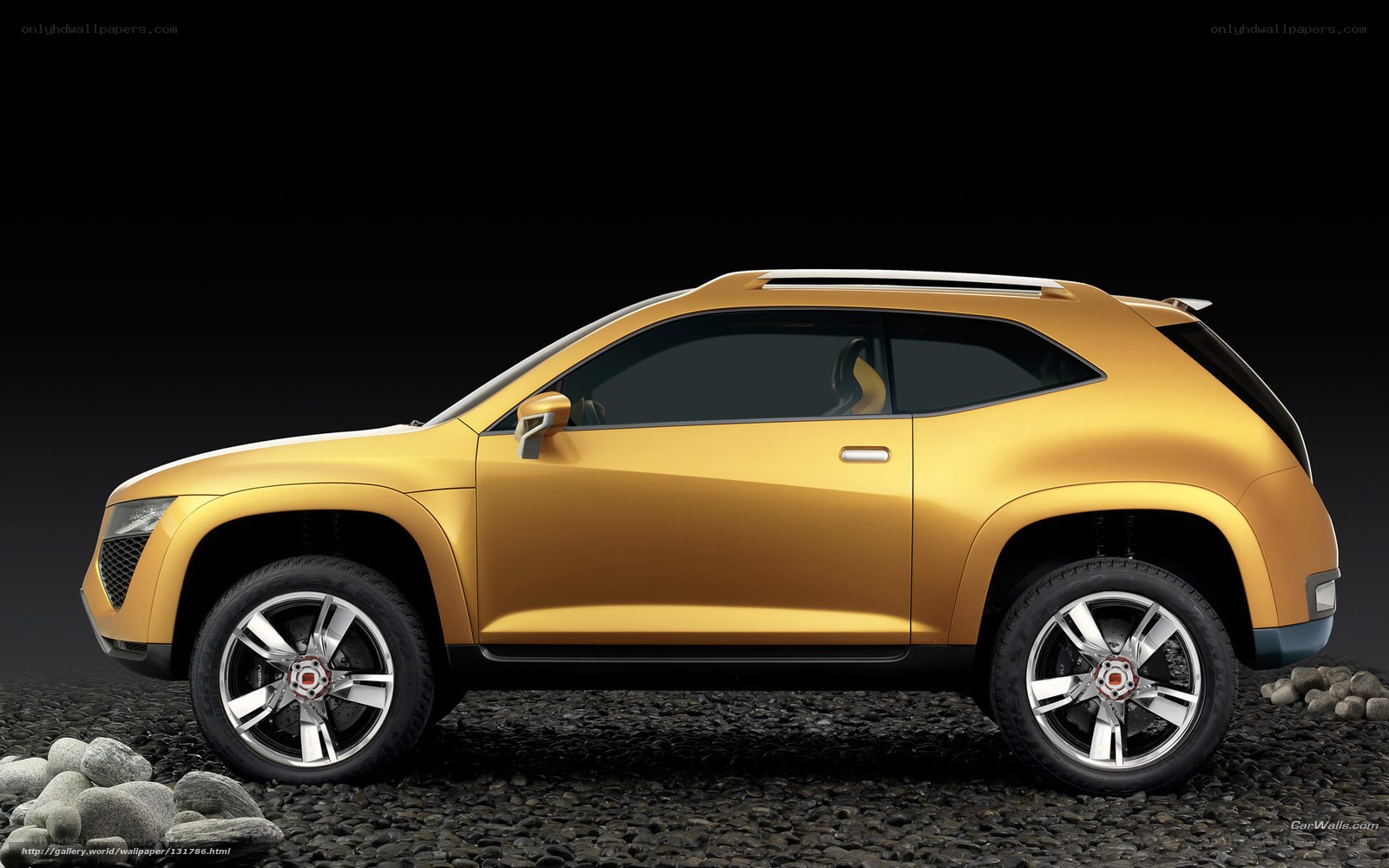 golden concept SUV