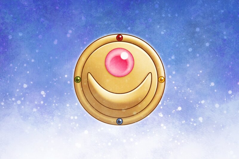 Golden Crescent Amulet