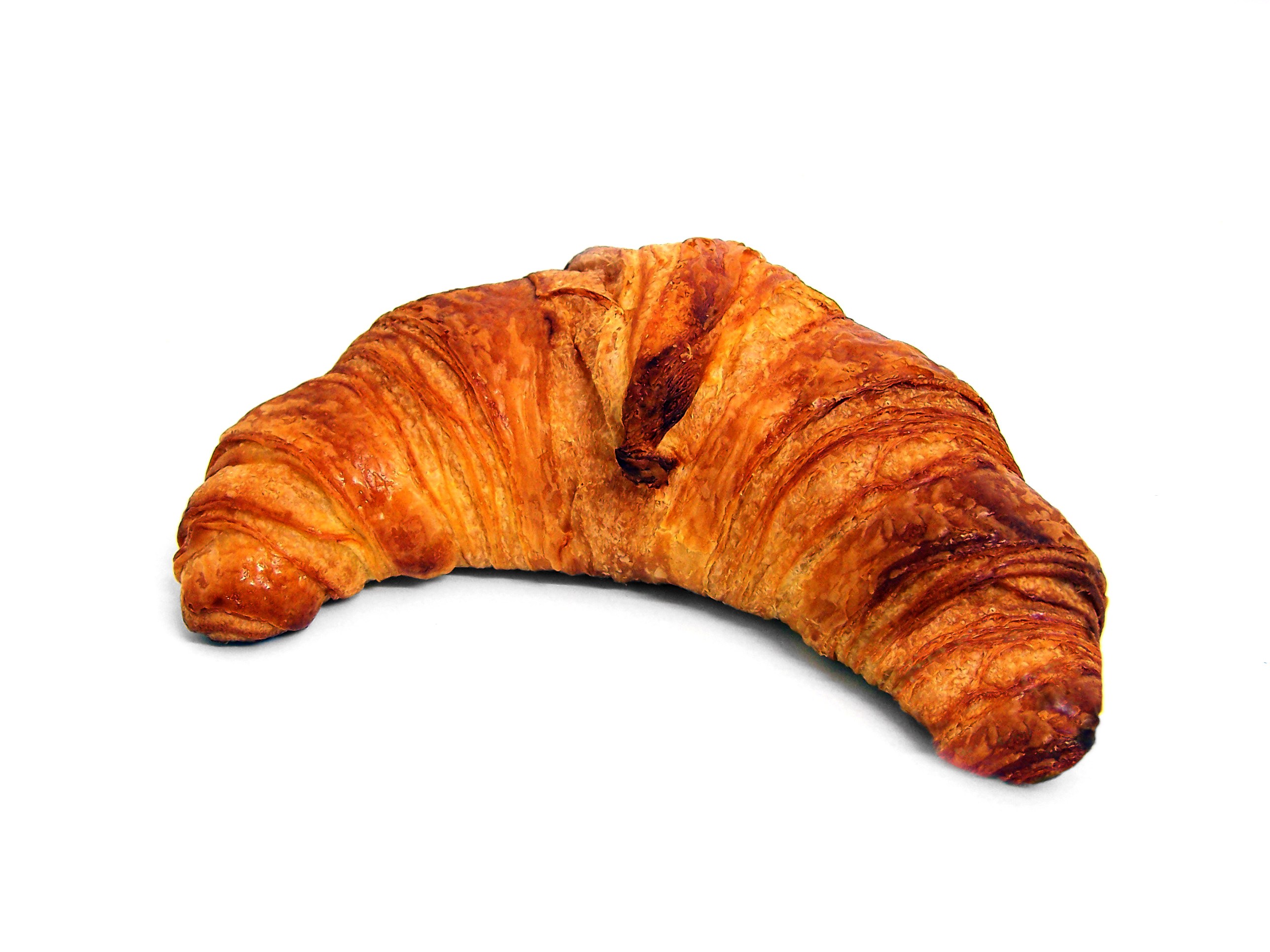 golden croissant pastry