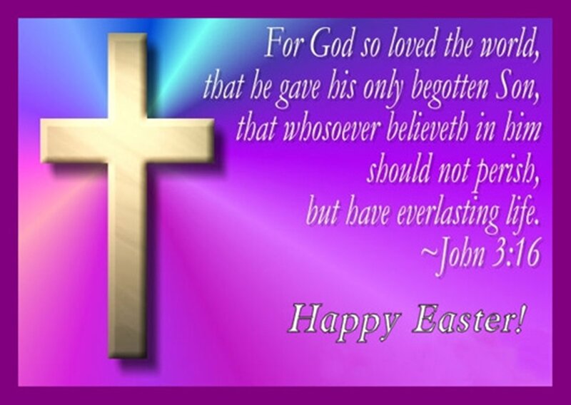 Golden Cross on Purple