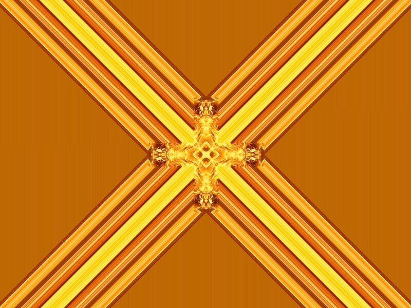 golden cross pattern