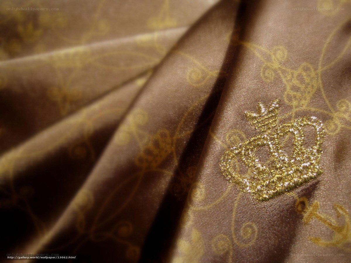 golden crown fabric texture