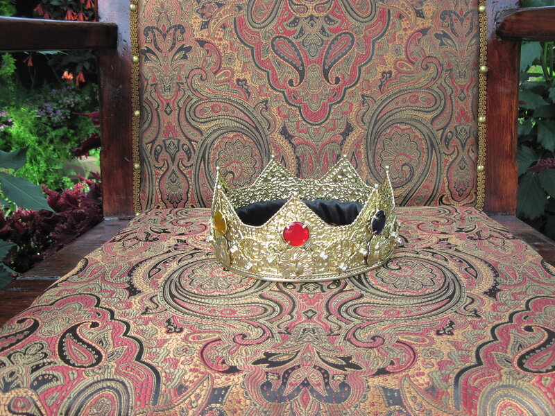 Golden Crown on Chair