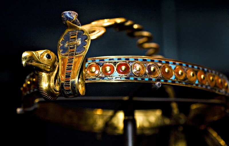 Golden Crown with Serpent