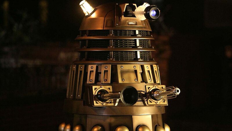Golden Dalek Robot — Gold