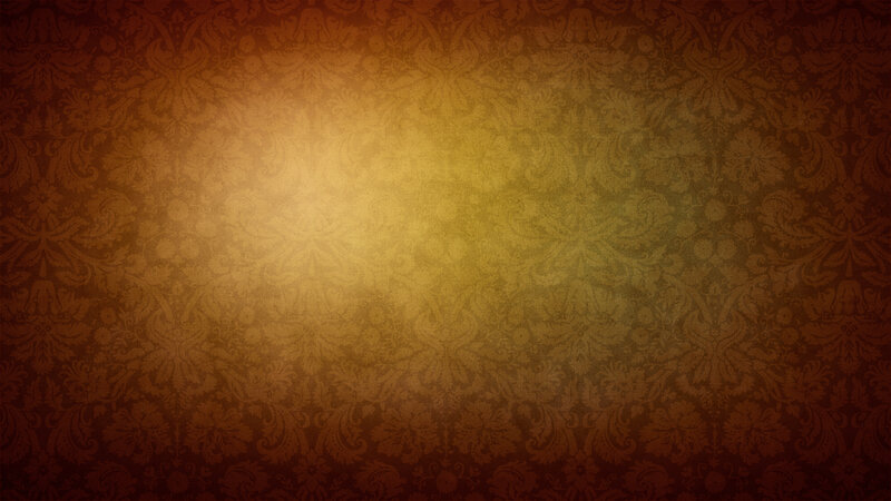 golden damask pattern background
