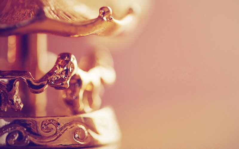 Golden Decorative Object