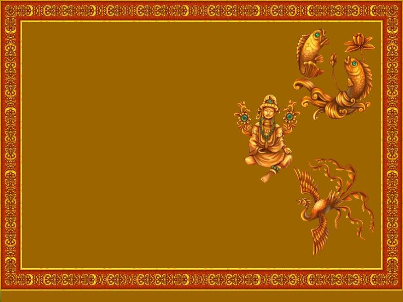 Golden Deity with Fish and Bird