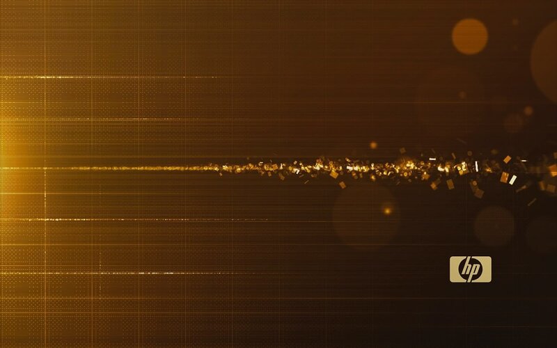 golden digital particle burst