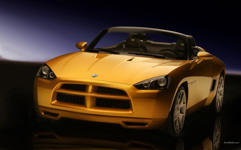 Golden Dodge SRT-4 Convertible