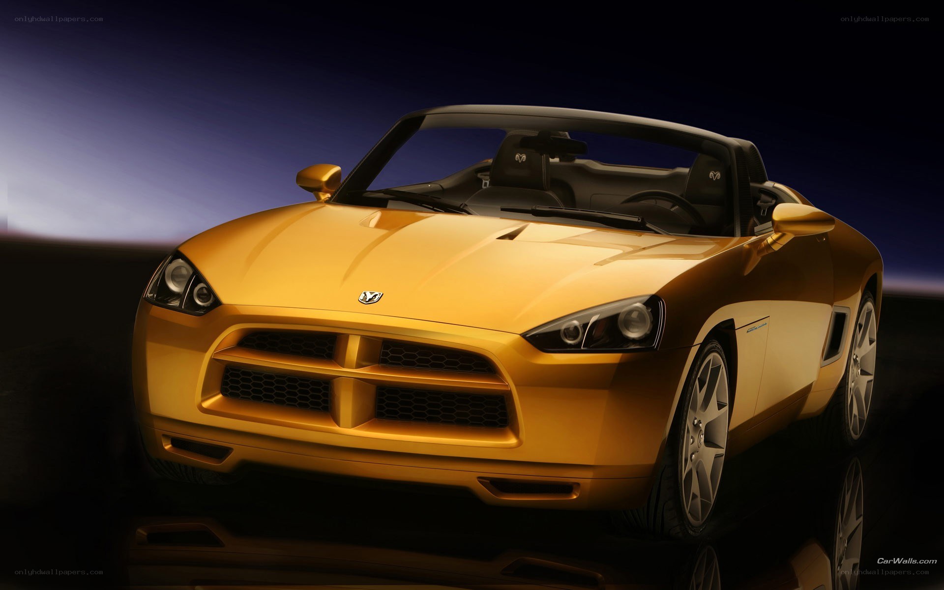 Golden Dodge SRT-4 Convertible