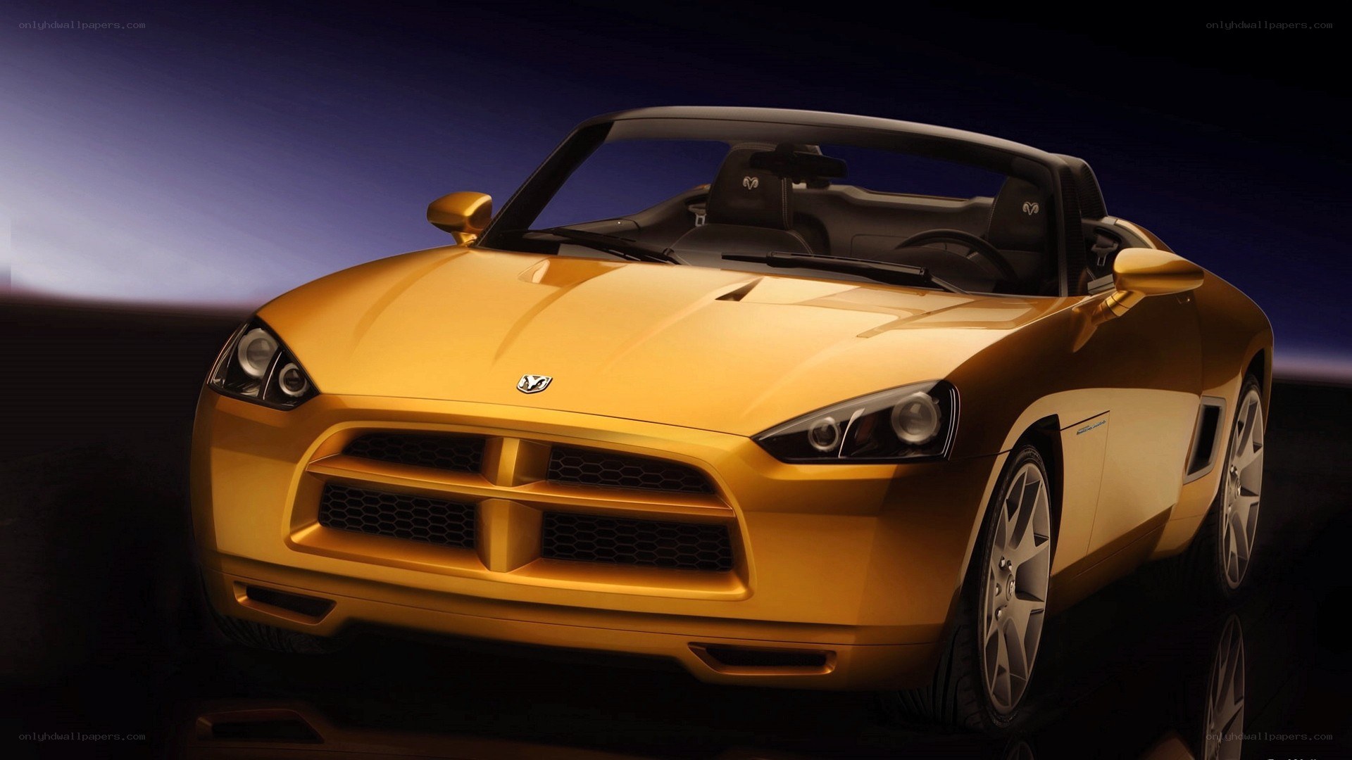 golden dodge srt-4 convertible