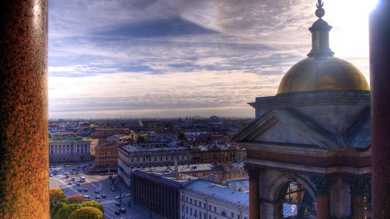 Golden Dome of a Building — Gold