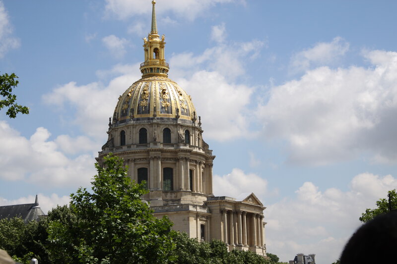 Golden Dome of a Building