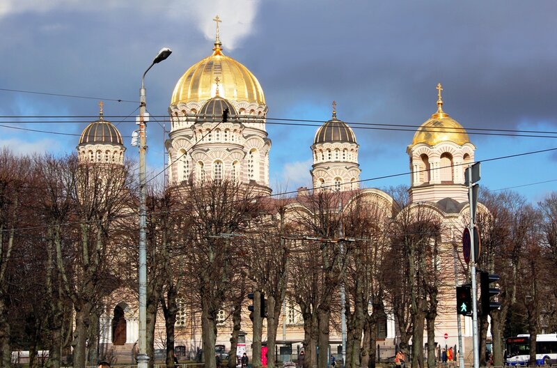 Golden-domed Cathedral — Gold, Dramatic