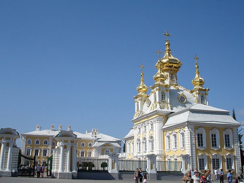 Golden-domed Church — Blue, Serene