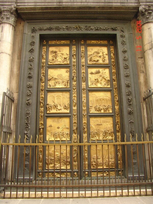 Golden doors of Florence Cathedral