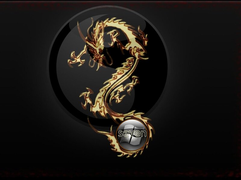 Golden Dragon Design — Black