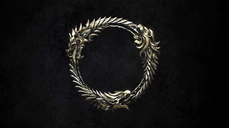 Golden Dragon Ring — Black