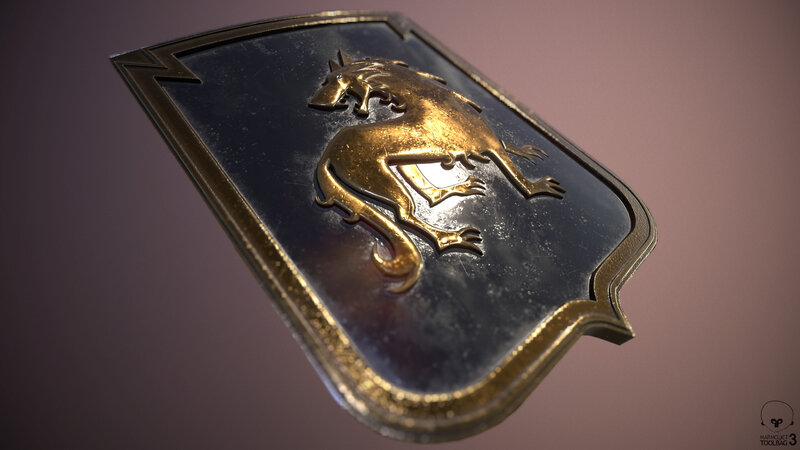Golden Dragon Shield
