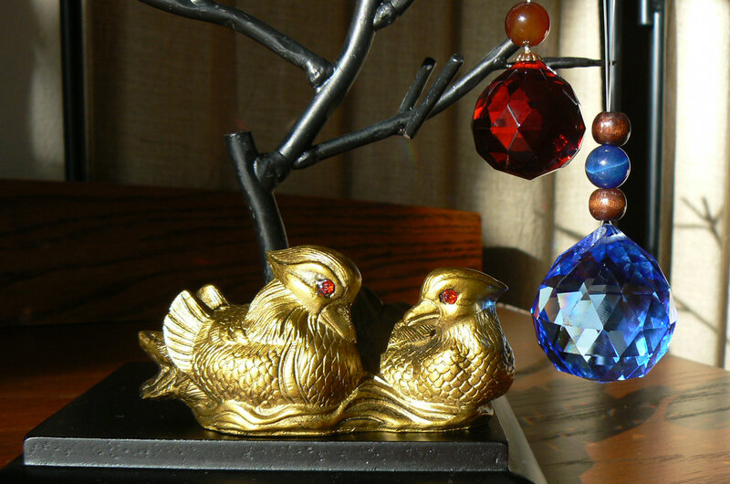 Golden Duck Figurines