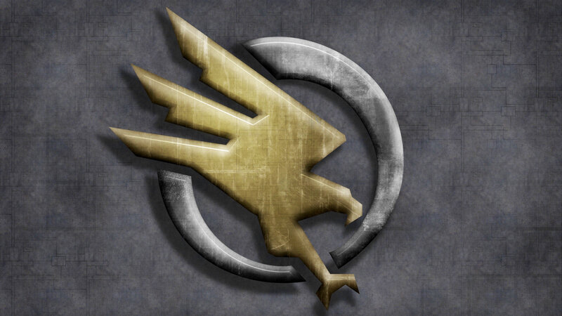 golden eagle emblem logo