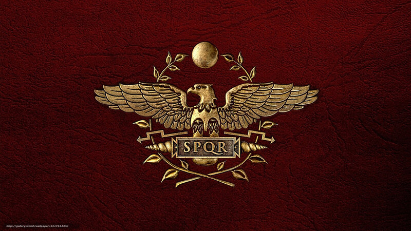 Golden Eagle Emblem — Red, Dramatic