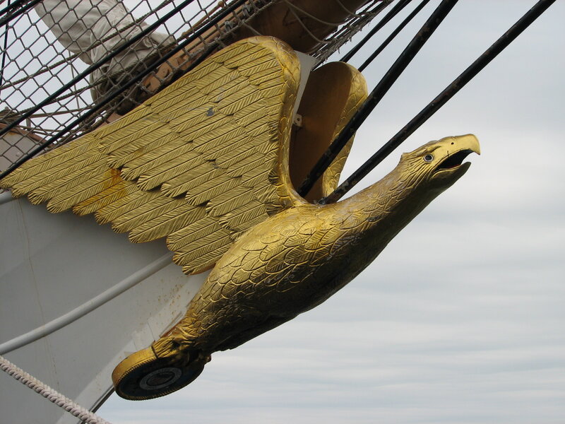 Golden Eagle Figurehead — Gold
