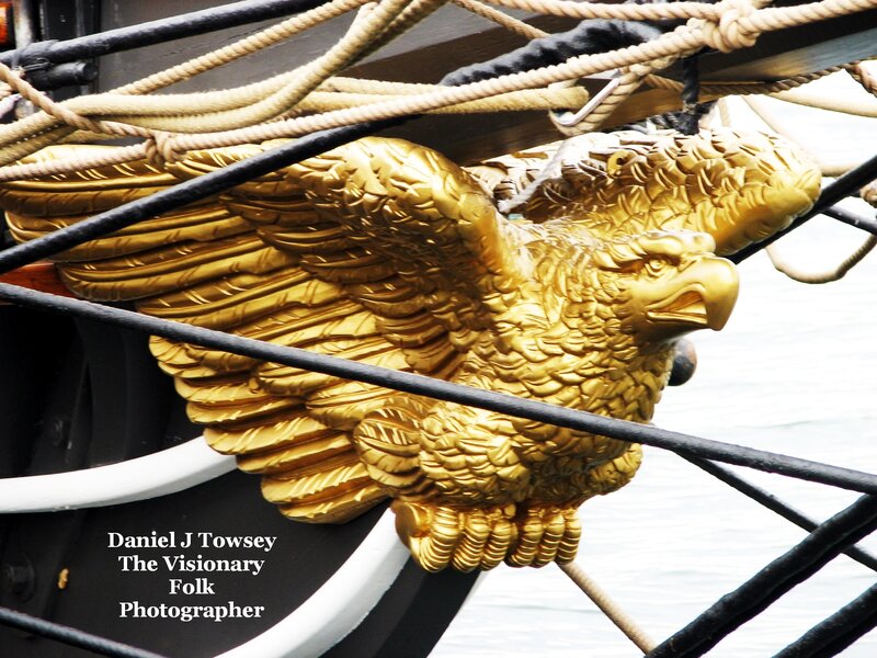 Golden Eagle Sculpture