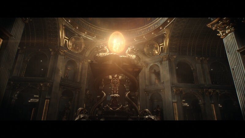 Golden Egg on Throne